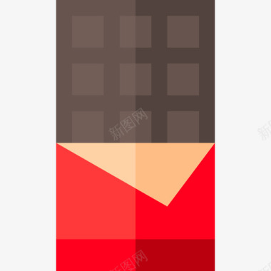 巧克力荷兰扁平图标图标