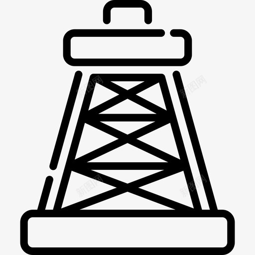 德瑞克沙漠8号直线型图标svg_新图网 https://ixintu.com 德瑞克 沙漠8号 直线型