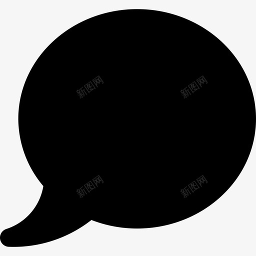 消息ios3的mintab字形实心图标svg_新图网 https://ixintu.com ios3的mintab字形 实心 消息