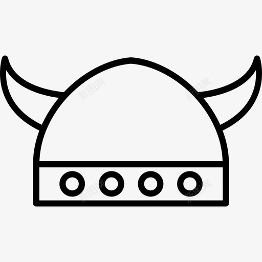 头盔中世纪10直纹图标svg_新图网 https://ixintu.com 中世纪10 头盔 直纹