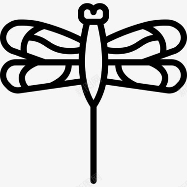 蜻蜓自然53直系图标图标