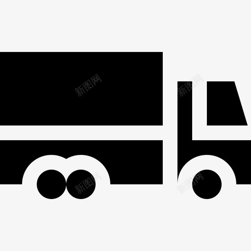 卡车高速公路服务2装满图标svg_新图网 https://ixintu.com 卡车 装满 高速公路服务2