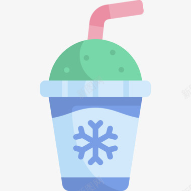 冰糕冰淇淋14平的图标图标