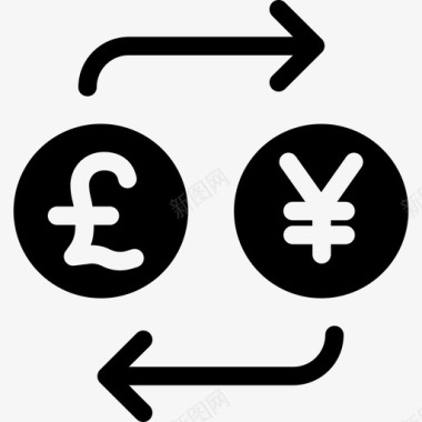 外汇银行和金融14稳健图标图标