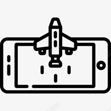 街机游戏51直线型图标图标