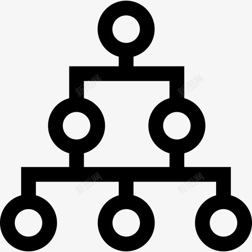 等级制度团队合作50直线型图标svg_新图网 https://ixintu.com 团队合作50 直线型 等级制度