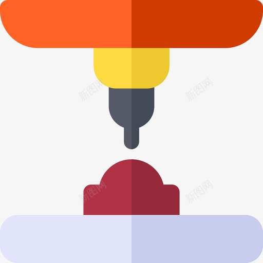 3d打印机工业过程9平板图标svg_新图网 https://ixintu.com 3d打印机 工业过程9 平板
