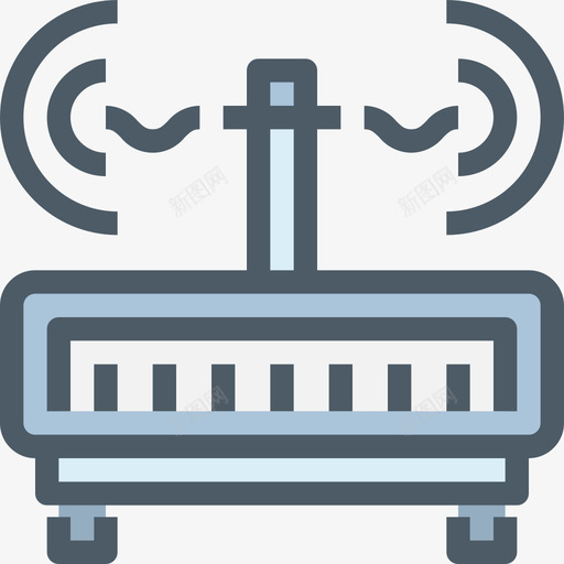 路由器设备和技术3线性颜色图标svg_新图网 https://ixintu.com 线性颜色 设备和技术3 路由器