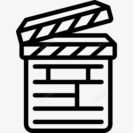 隔板娱乐29直线图标svg_新图网 https://ixintu.com 娱乐29 直线 隔板