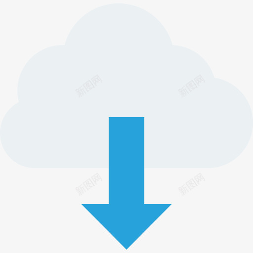 云和印刷平面图标svg_新图网 https://ixintu.com 云 平面 设计和印刷