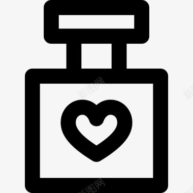 香水爱情37直线型图标图标