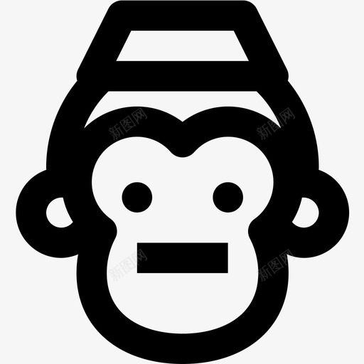 猴子漂亮的16岁直系图标svg_新图网 https://ixintu.com 漂亮的16岁 猴子 直系