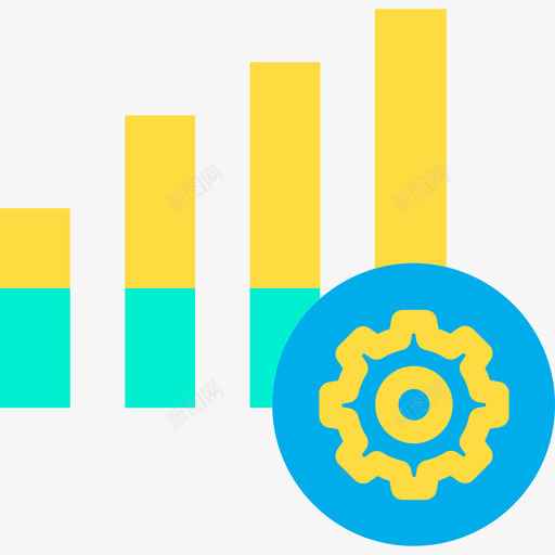 条形图分析2平面图图标svg_新图网 https://ixintu.com 分析2 平面图 条形图