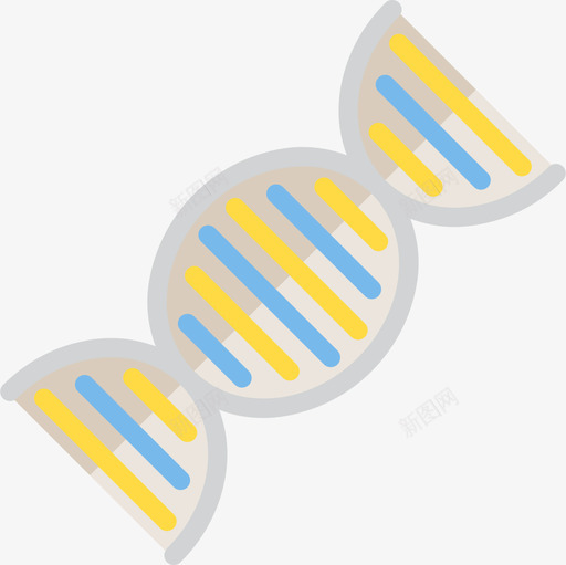 Dna健康护理17扁平图标svg_新图网 https://ixintu.com Dna 健康护理17 扁平