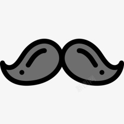 mostacheMostacheOctoberfest27线性图标高清图片