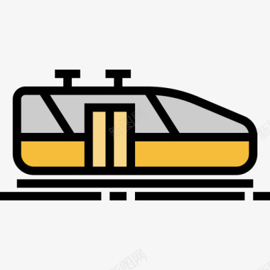 火车运输47线颜色图标图标