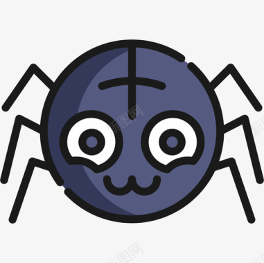 蜘蛛万圣节64直系图标图标