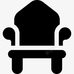 王座世纪房产王座中世纪17填充物图标高清图片