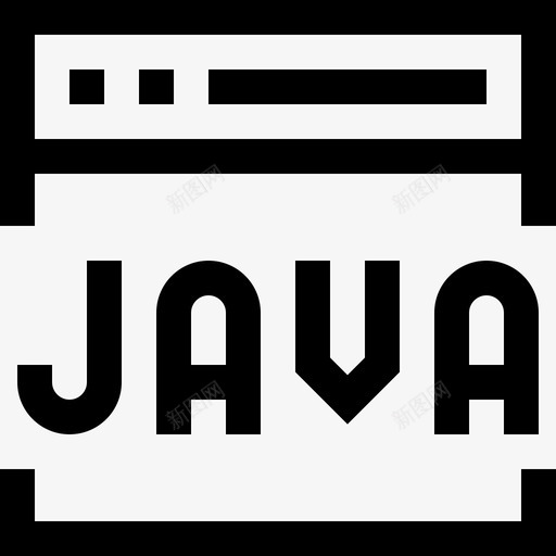 Java编程19线性图标svg_新图网 https://ixintu.com Java 线性 编程19
