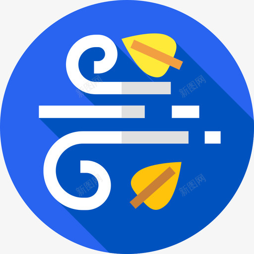 风自然30度平坦图标svg_新图网 https://ixintu.com 平坦 自然30度 风
