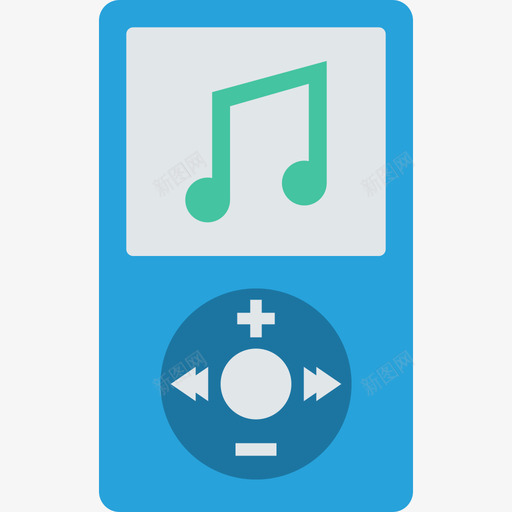 Ipod设备26扁平图标svg_新图网 https://ixintu.com Ipod 扁平 设备26