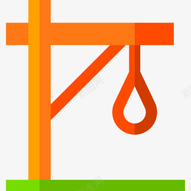 绞刑架万圣节67平的图标图标