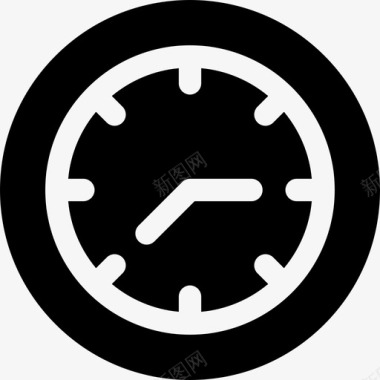 时钟客户服务12已满图标图标