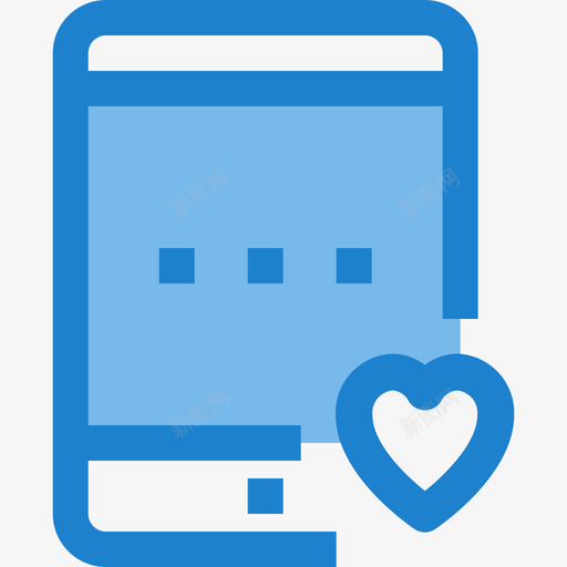 平板电脑手机6蓝色图标svg_新图网 https://ixintu.com 平板电脑 手机6 蓝色