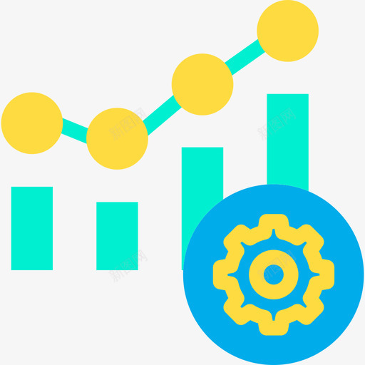 条形图分析2平面图图标svg_新图网 https://ixintu.com 分析2 平面图 条形图