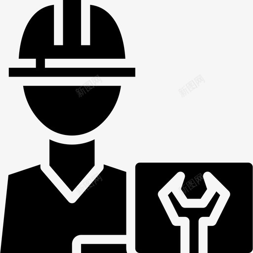 工程师制造11填充图标svg_新图网 https://ixintu.com 制造11 填充 工程师