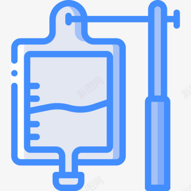 血清医疗设备3蓝色图标图标