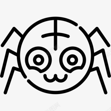 蜘蛛万圣节62直系图标图标
