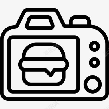 照相摄像机视频博客图标图标