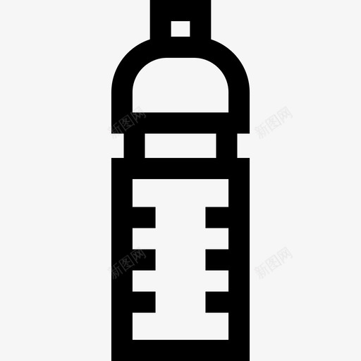 水健身器材8线性图标svg_新图网 https://ixintu.com 健身器材8 水 线性