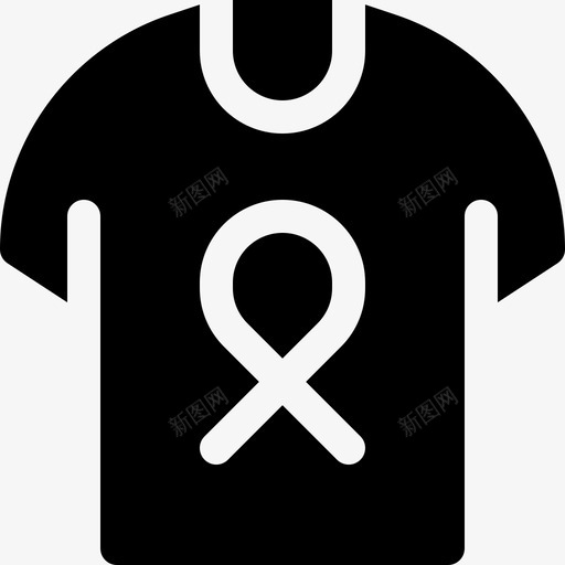 衬衫世界癌症意识日3填充图标svg_新图网 https://ixintu.com 世界癌症意识日3 填充 衬衫