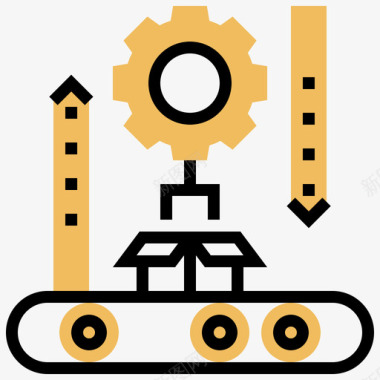 工业机器人工程3黄影图标图标