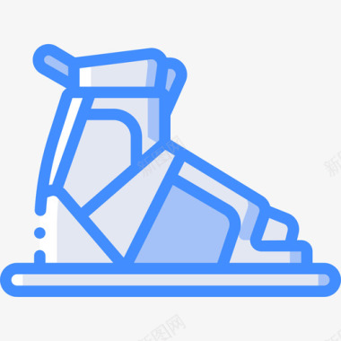 滑水极限运动3蓝色图标图标
