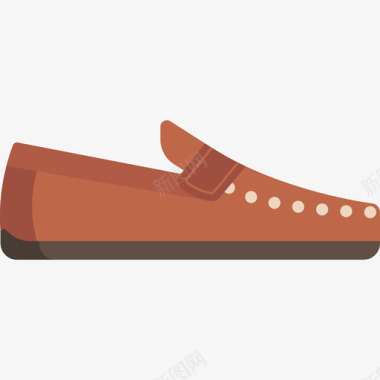 鞋鞋4平底鞋图标图标