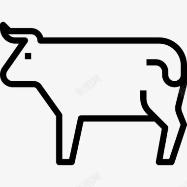 牛食物56直系图标图标