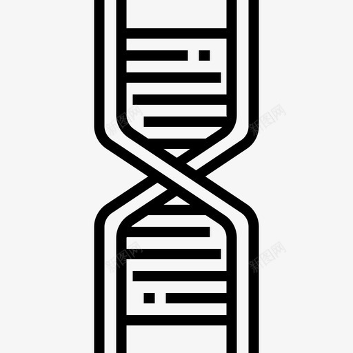 Dna化学11线性图标svg_新图网 https://ixintu.com Dna 化学11 线性