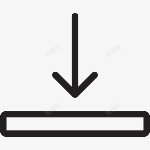 对齐5线性图标svg_新图网 https://ixintu.com 下载 对齐5 线性