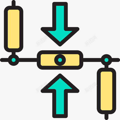 在线计算机网络和数据库2线性颜色图标svg_新图网 https://ixintu.com 在线 线性颜色 计算机网络和数据库2