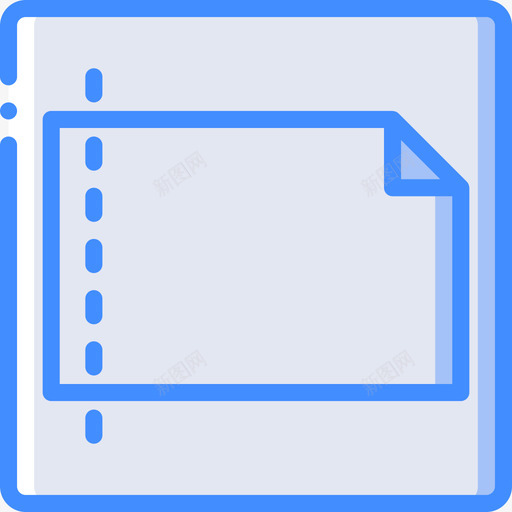 文件桌面发布蓝色图标svg_新图网 https://ixintu.com 文件 桌面发布 蓝色