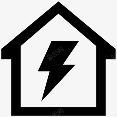 房屋用电异常图标