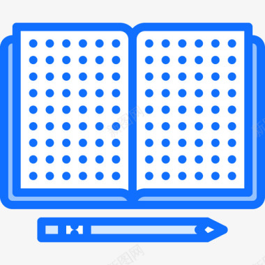 笔记本工艺4蓝色图标图标