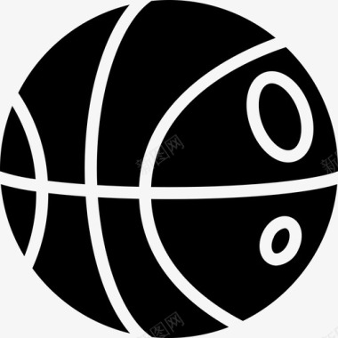 篮球运动和游戏3填充图标图标