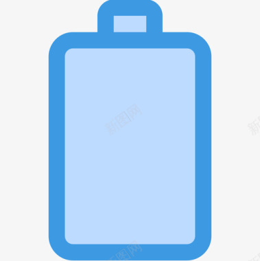 空电池essential7蓝色图标图标