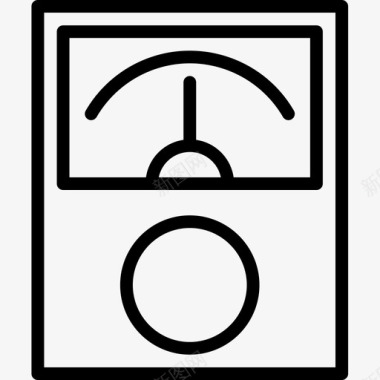 工业9线性电压表图标图标