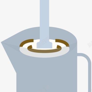 牛奶咖啡17淡咖啡图标图标