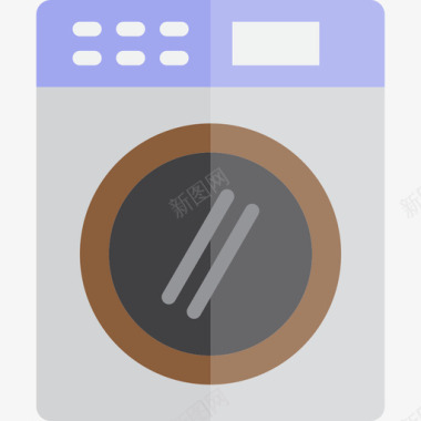 洗衣机家用电器10台平板图标图标